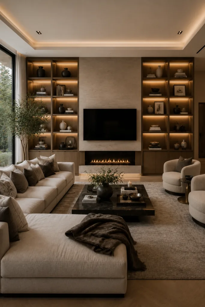  Install Built-In Shelving
