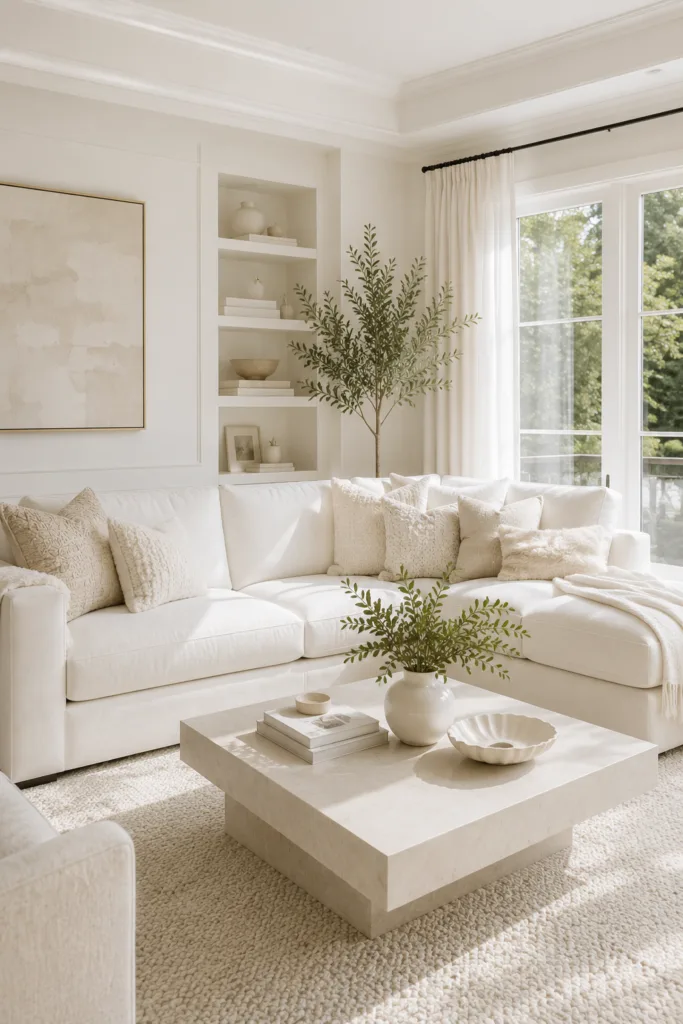  Layer Different Shades of White