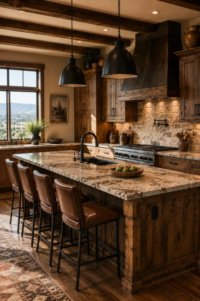 Leather Bar Stools