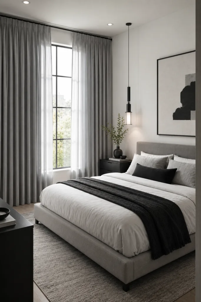 Light Gray Curtains For Modern Spaces