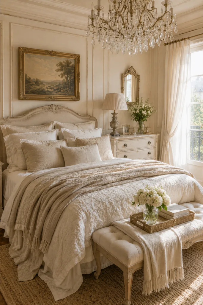 Linen Bedding Layers