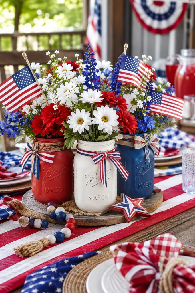  Mason Jar Centerpieces