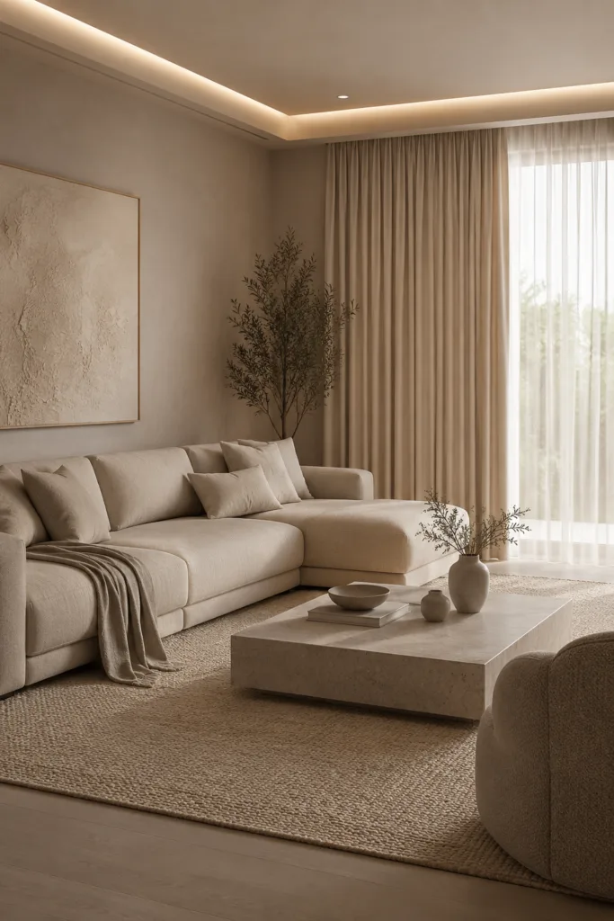 Match Curtains With The Wall Color