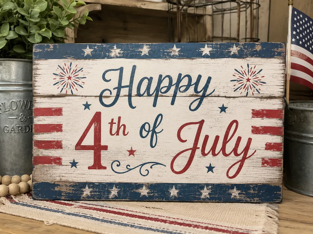 Painted Wooden Signs