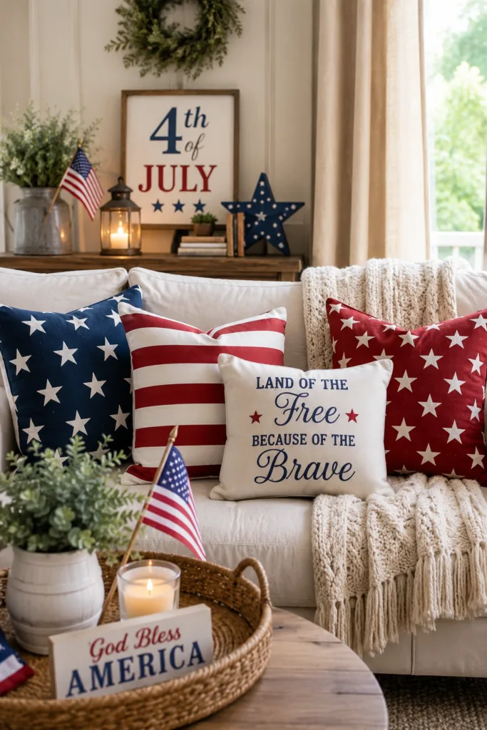 Patriotic Cushion Covers