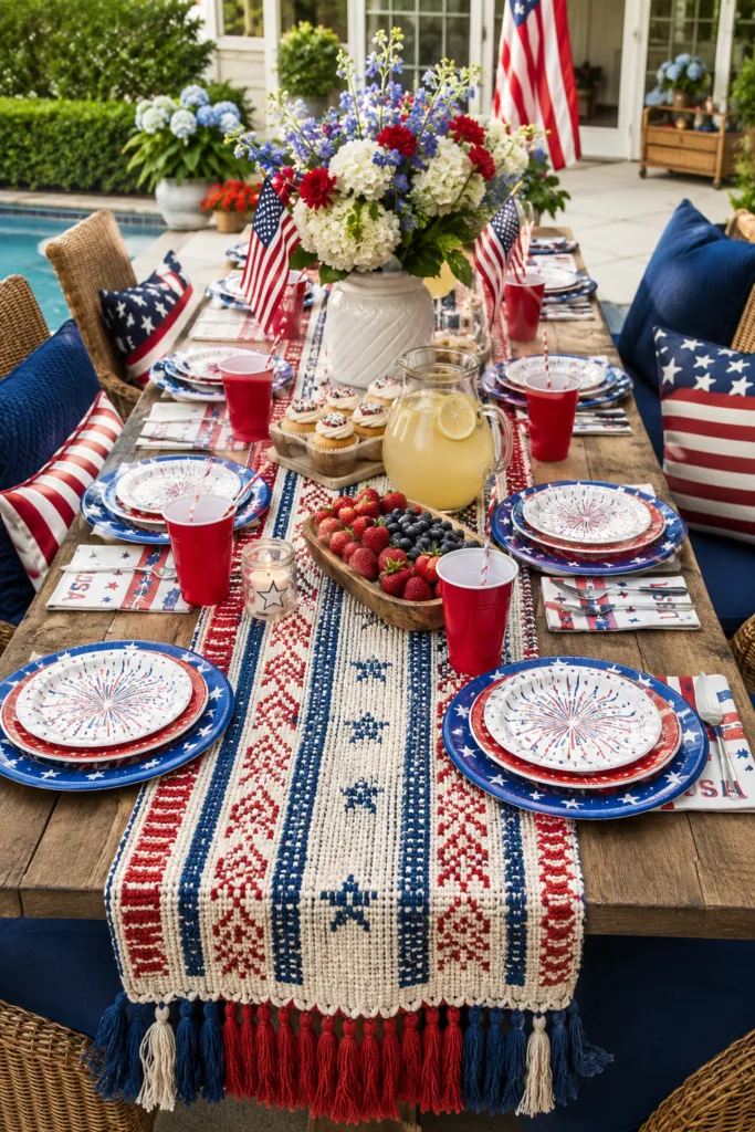 Patriotic Table Runner