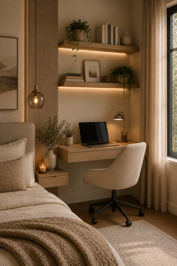 Set Up a Small Work Desk