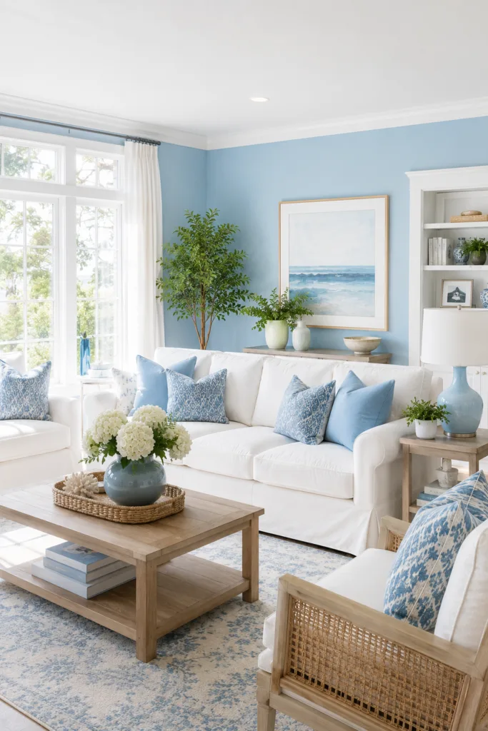 Sky Blue Walls