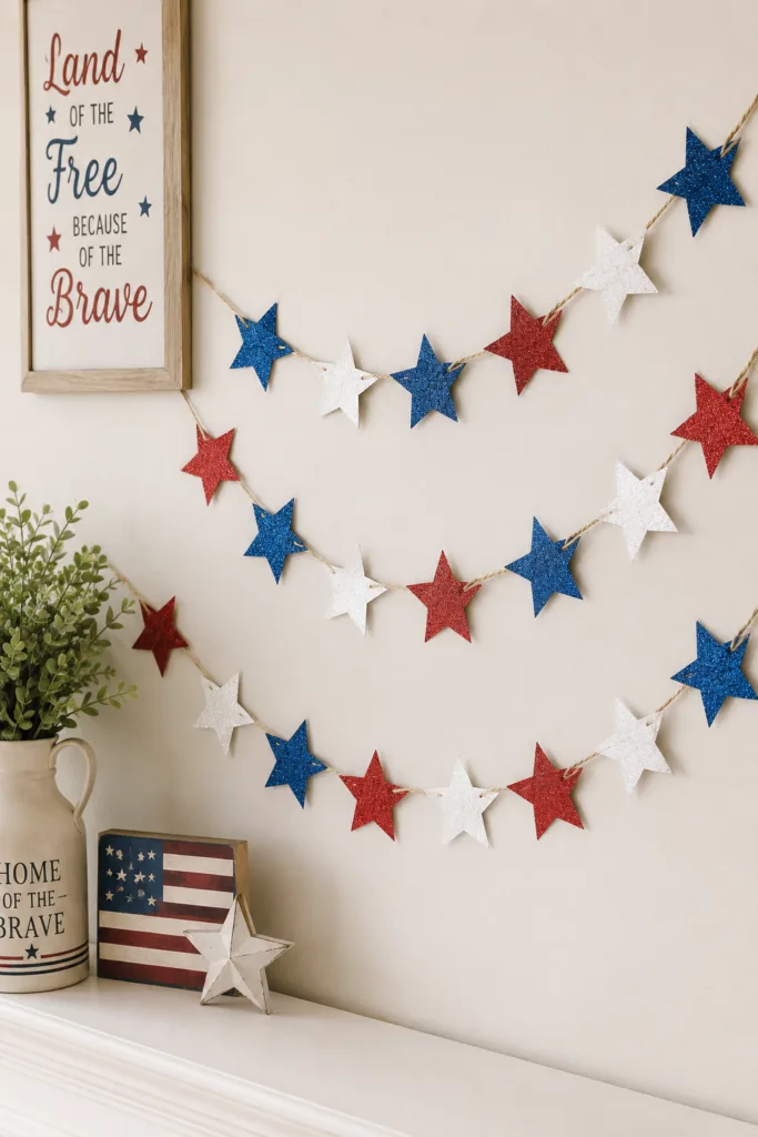 Star Garland Wall Decor