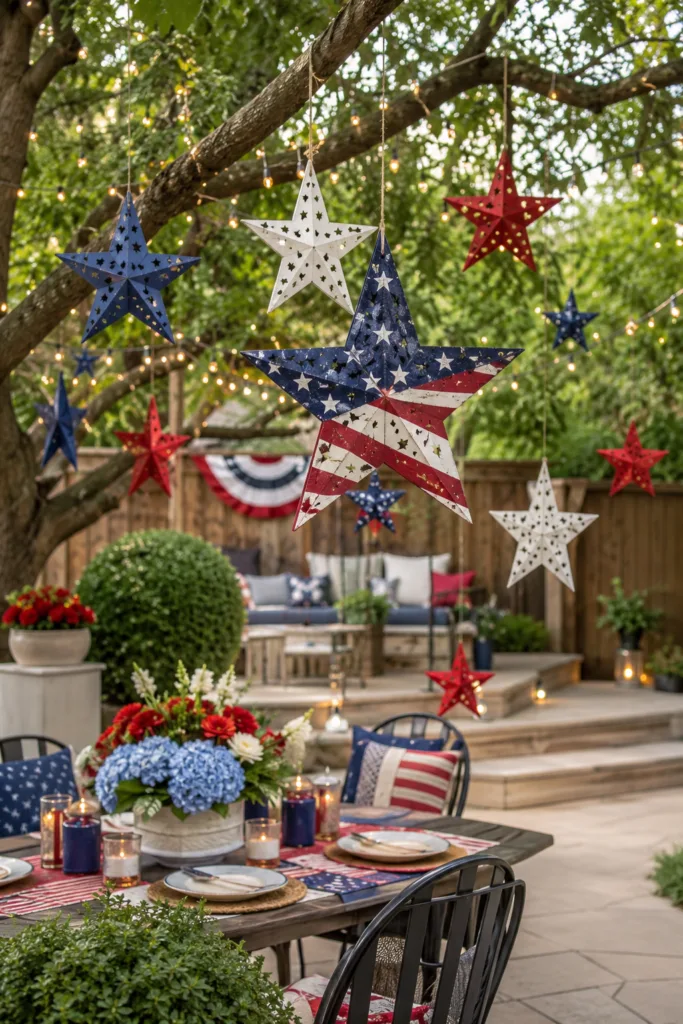  Star-Shaped Hanging Decorations