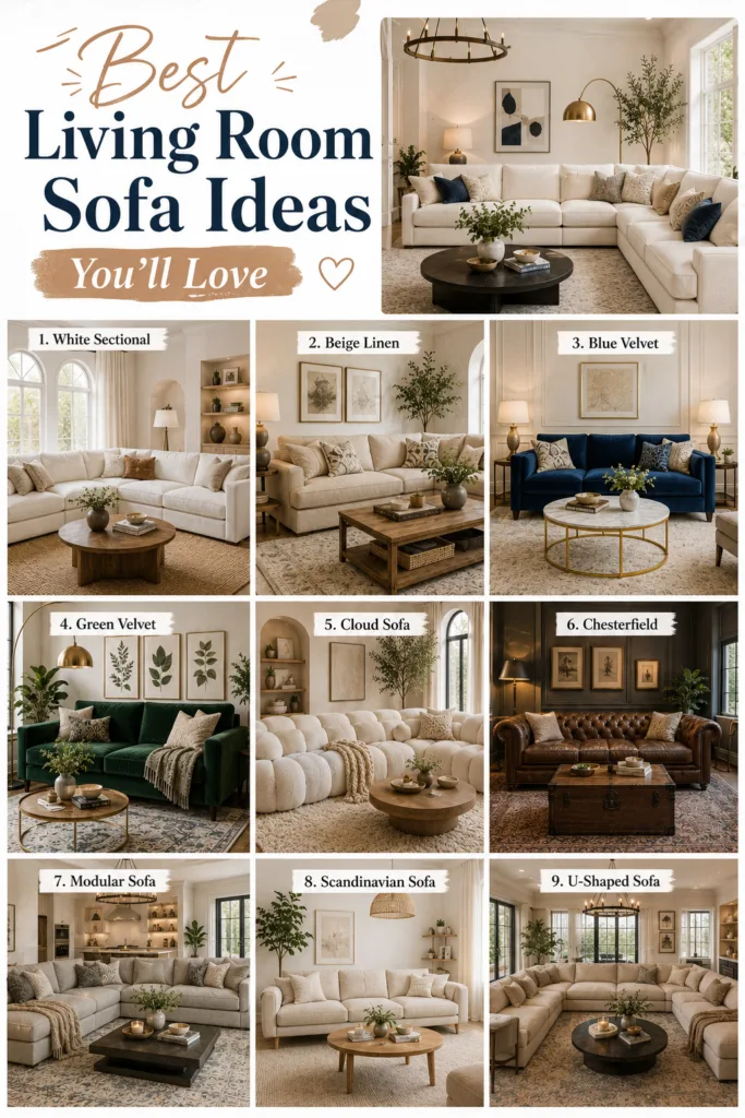 Tufted Luxury Sofa
