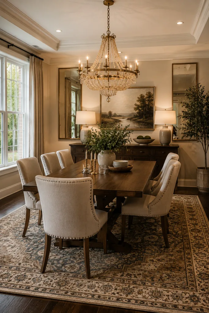 Use A Large Area Rug