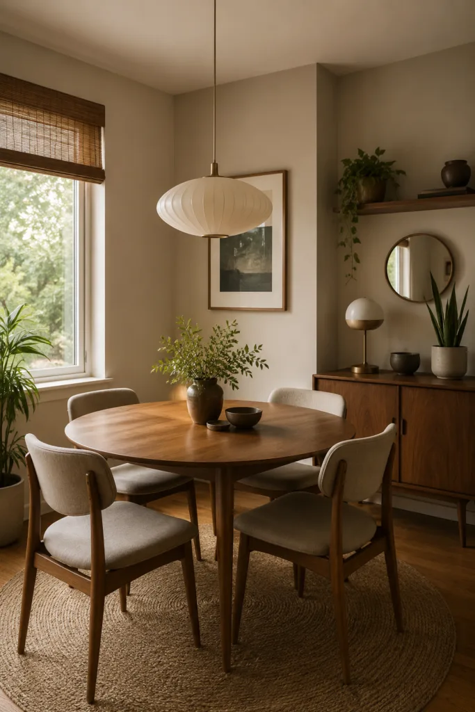 Use A Round Dining Table In Small Rooms
