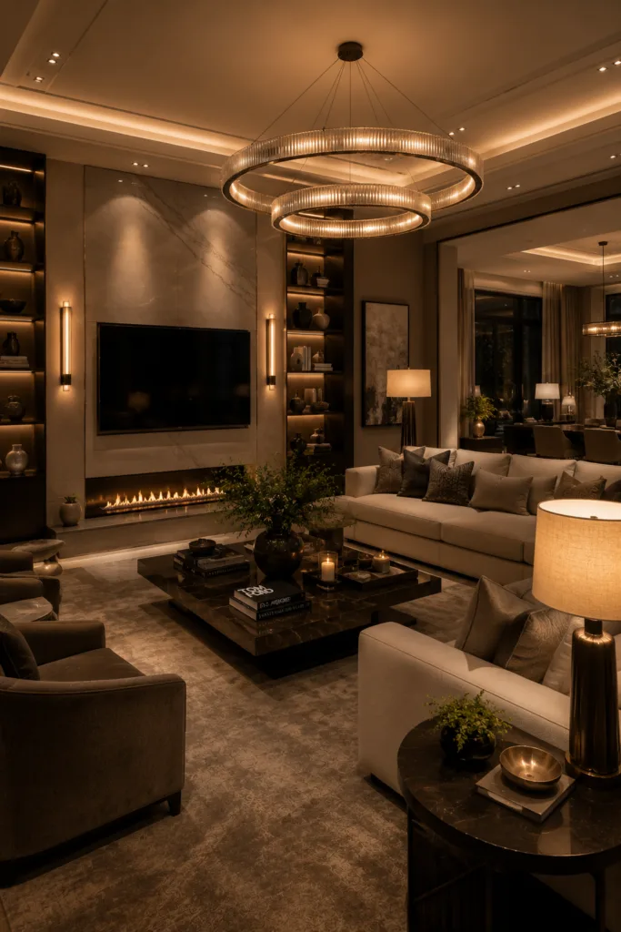 Use Layered Lighting Throughout The Room