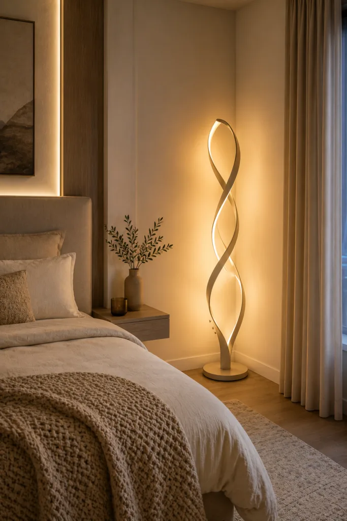 Use a Decorative Floor Lamp