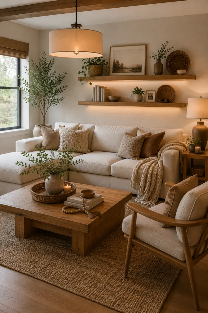 Warm Wood Accents