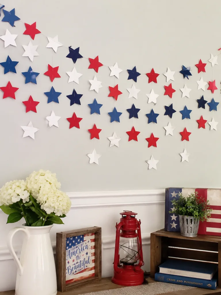 DIY Star Garland