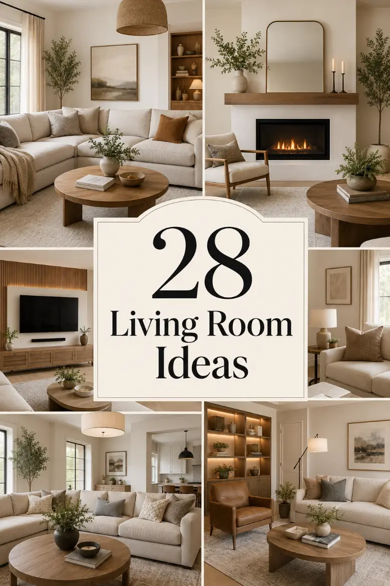 28 Living Room Ideas for a Cozy Modern Home