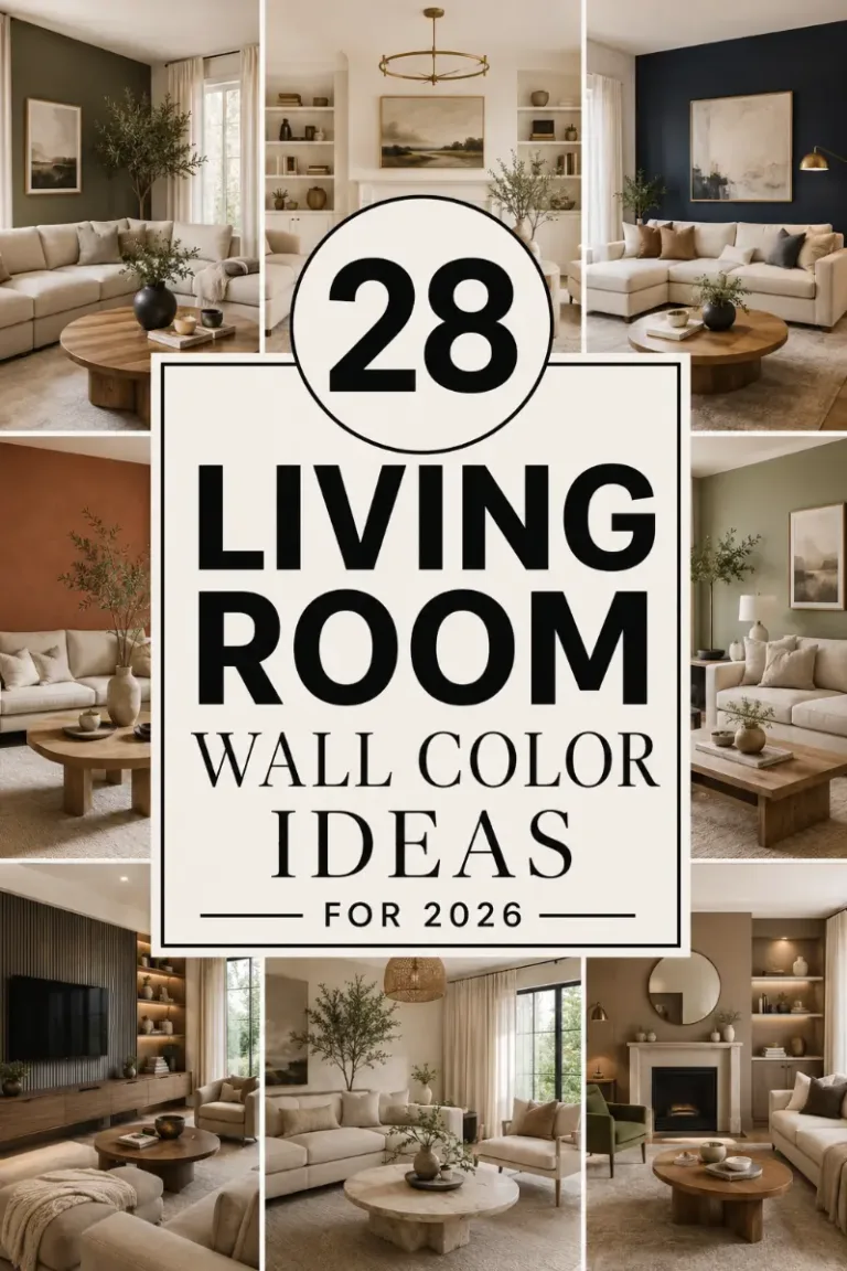 28 Living Room Wall Color Ideas