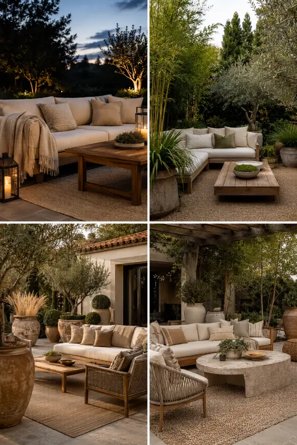 4 Cozy Outdoor Living Room Ideas for Evenings