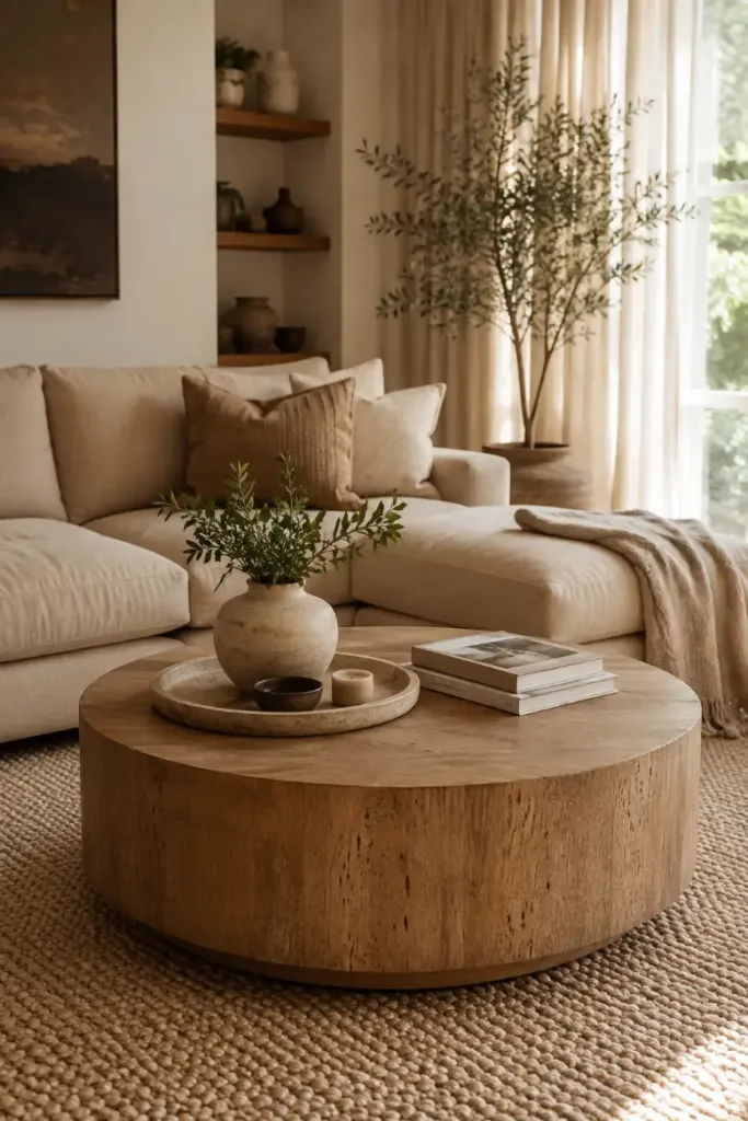 Beautiful Coffee Table Living Room Idea