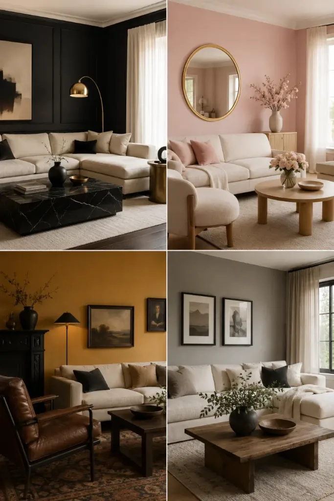 Bold Living Room Wall Color Ideas
