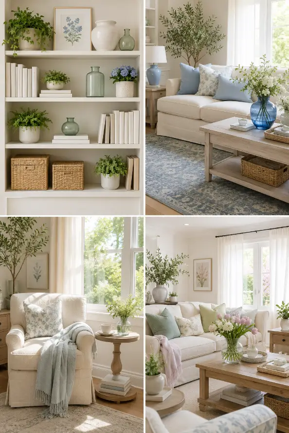 Bright Spring Living Room Inspiration