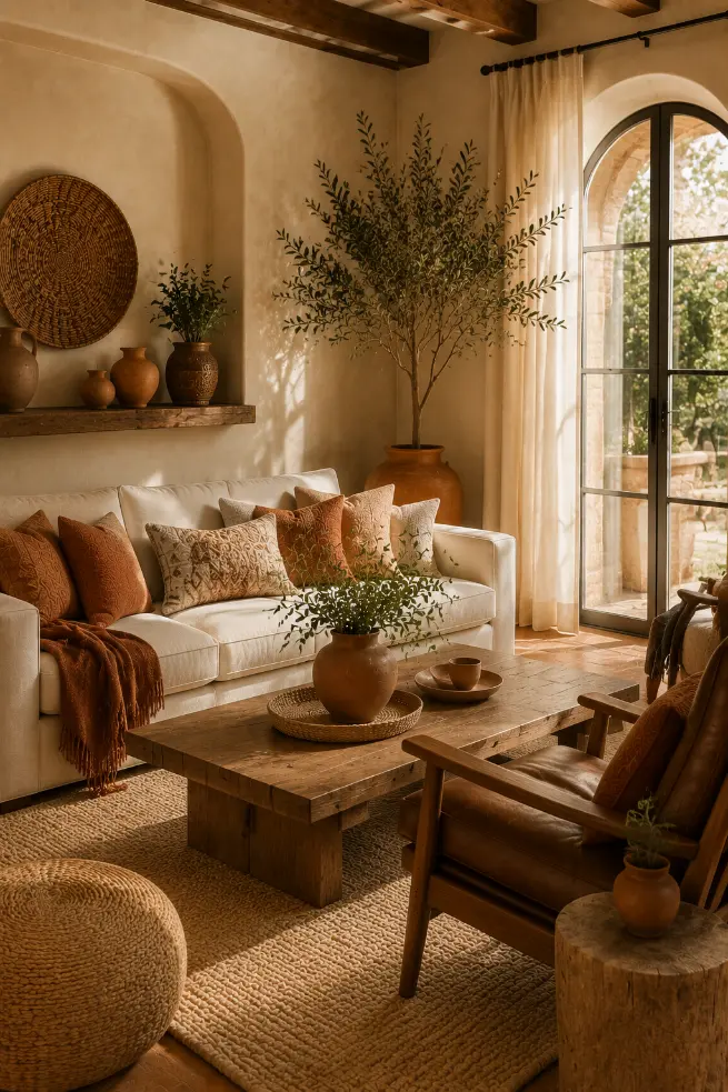 Terracotta Living Room Ideas With Warm Earthy Style