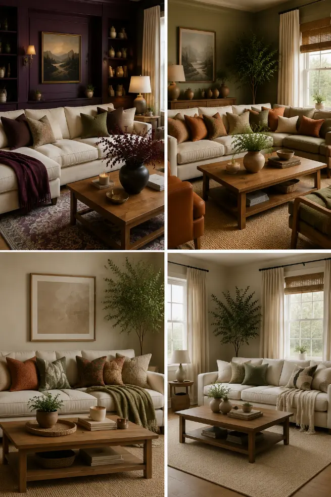 Earthy Living Room Color Ideas With Natural Warmth