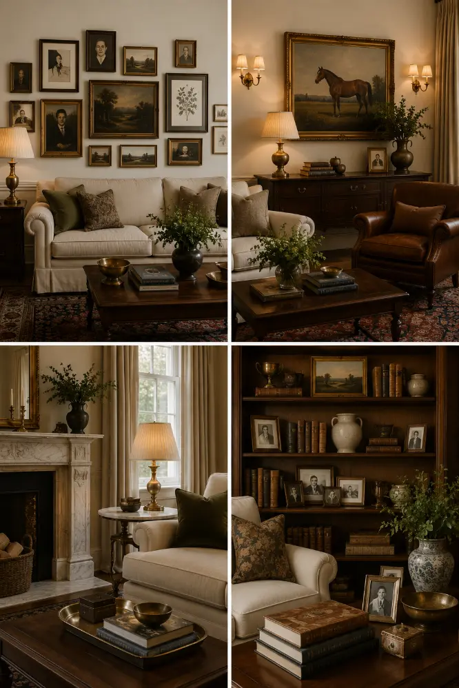Collected Old Money Living Room Ideas With Character