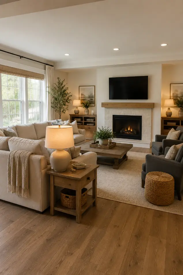 Comfortable Living Room Layout Idea for Everyday Life