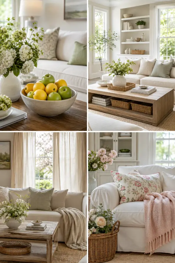 Cozy Spring Living Room Styling Ideas