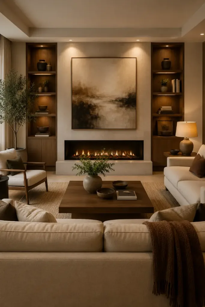 Living Room Focal Point Idea
