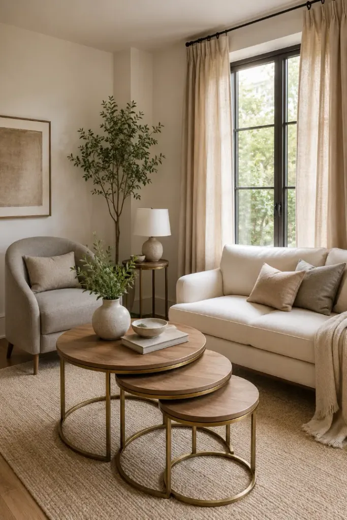 Nesting Table Ideas for Small Living Rooms