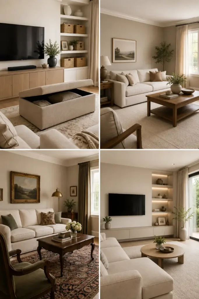 Practical Living Room Ideas That Look Beautiful