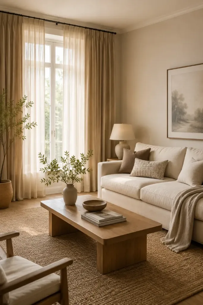 Spacious Living Room Layout Idea