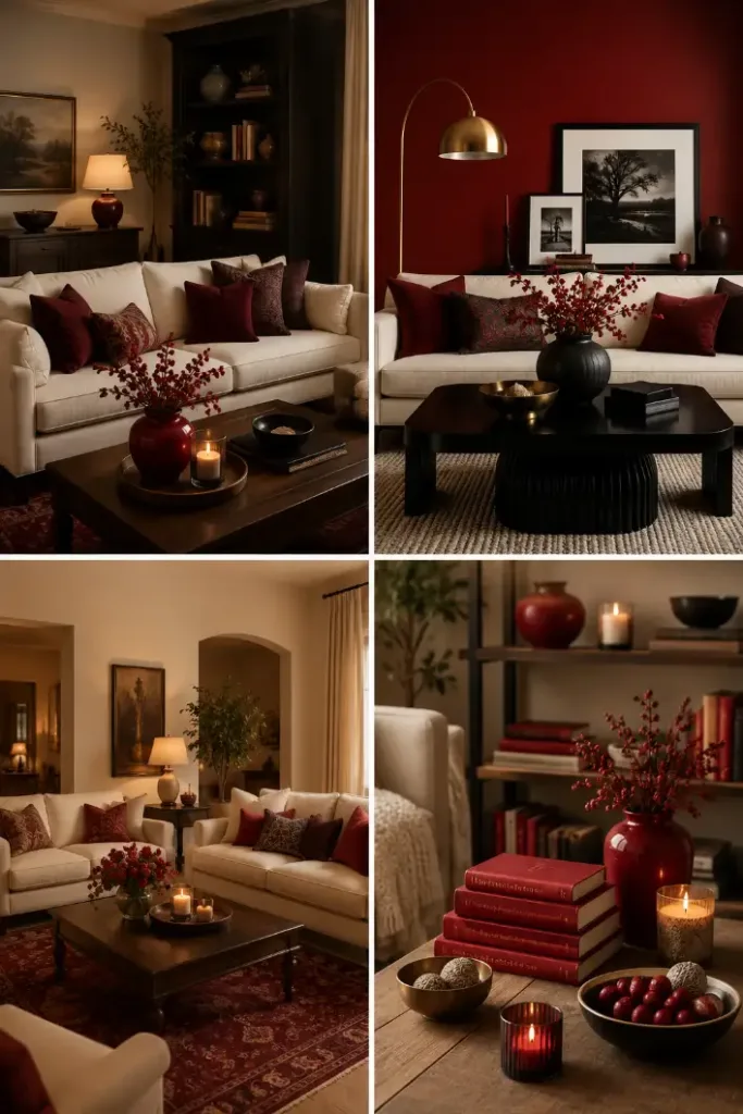 Warm Red Living Room Ideas That Feel Elegant