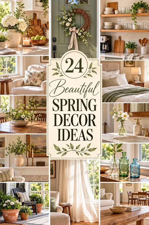 22 Fresh Spring Home Decor Ideas to Wake Up Your Home