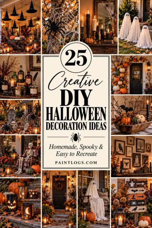 25 Creative DIY Halloween Decorations You Can Make at Home