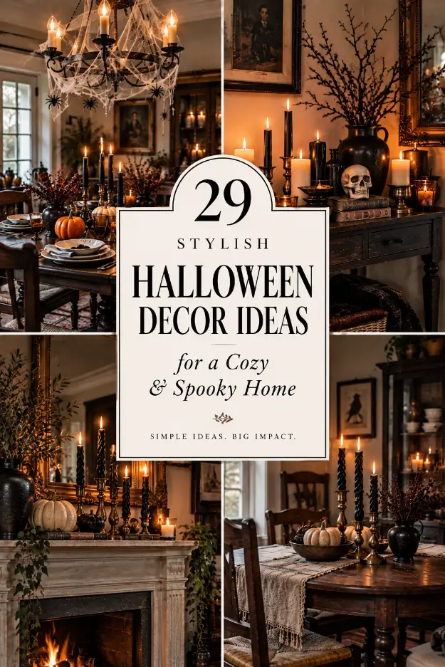 29 Stylish Halloween Decor Ideas for a Spooky Home
