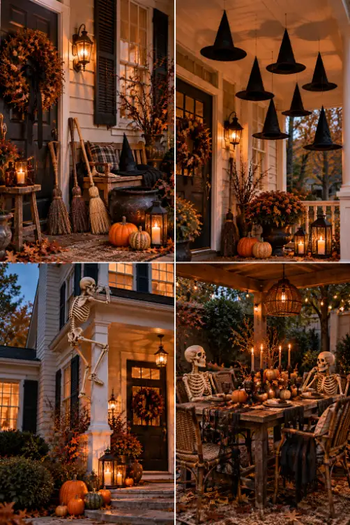 4 Haunted Halloween Porch & Patio Ideas