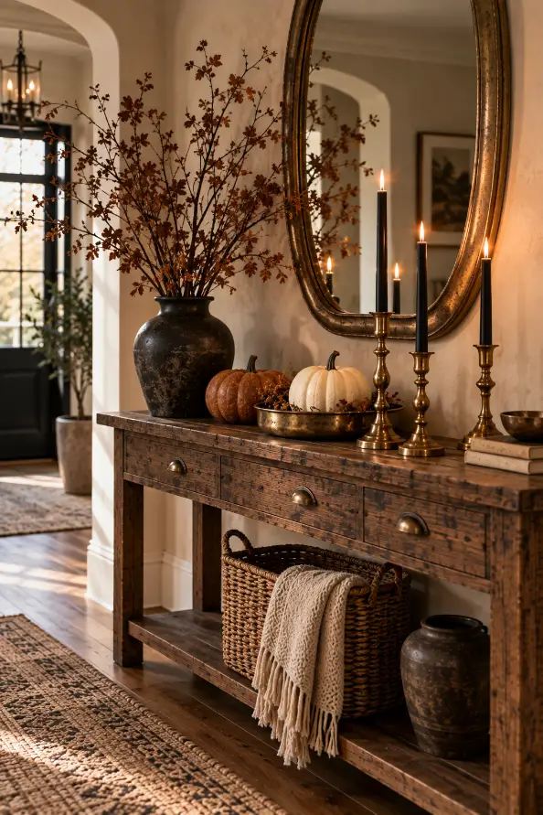 Antique Brass Halloween Decor Ideas