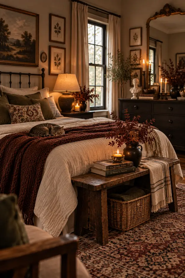 Cozy Halloween Reading Nook Ideas