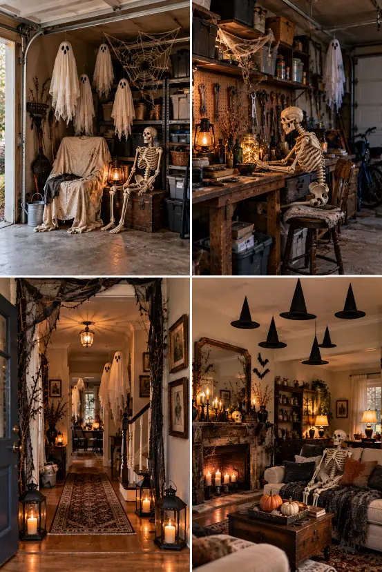 DIY Haunted Garage & Whole-House Halloween Ideas
