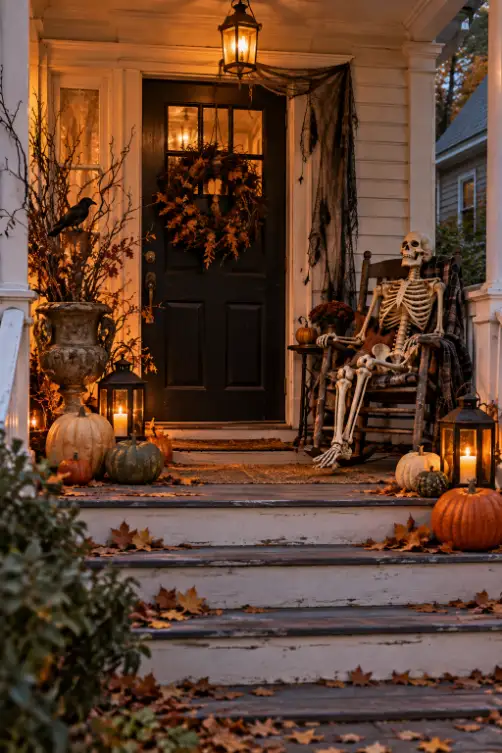 DIY Haunted Yard Cemetery for Halloween