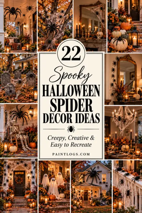 Giant Spider Halloween House Decoration