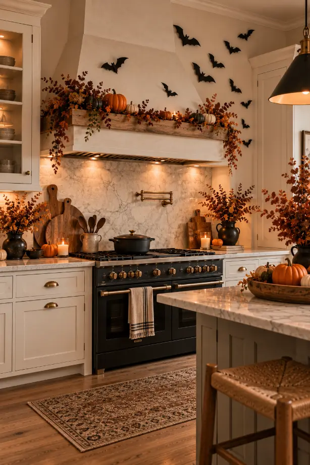 Halloween Range Hood Decor Ideas