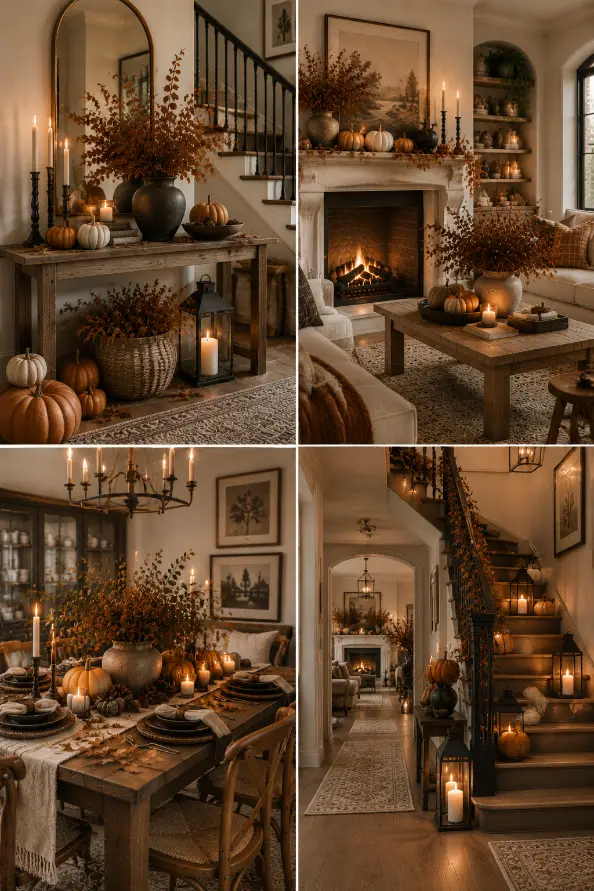 Natural Halloween Decor Ideas for a Warm Autumn Home
