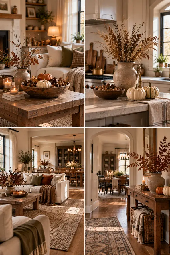 Natural Thanksgiving Decor Ideas for a Cozy Home