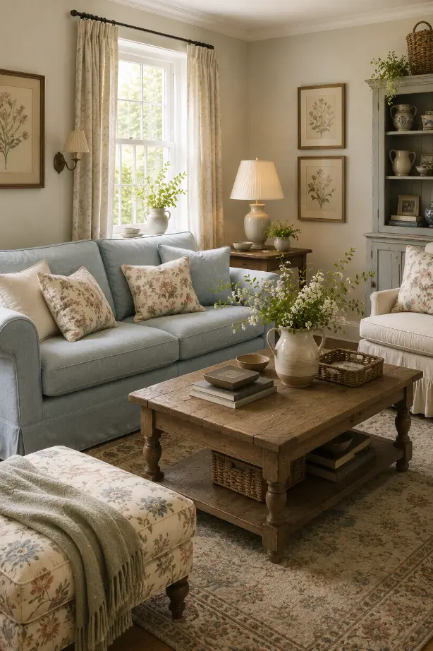 Pastel Blue Sofa Living Room Ideas